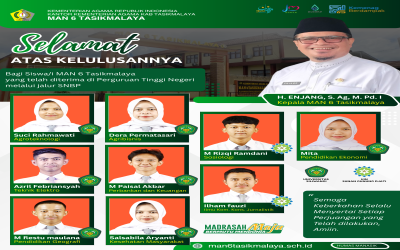 Ucapan Selamat atas Prestasi SNBP & Jalur Prestasi 2026